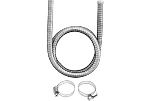 HAIWEN 1Pack Inner Diameter 22mm/24mm Dual-layer Car Heater Exhaust Pipe Air Diesel Parking Heater Exhaust Hose Line For Webasto Eberspacher With Camps