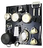 Wall Control Kitchen Pegboard Organizer Pots and