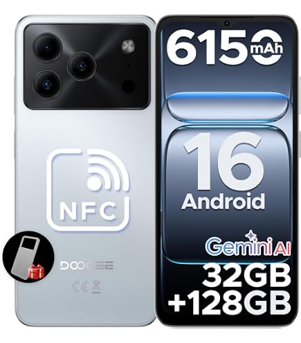 Amazon.com: DOOGEE Note 56 Pro Android 16 Phone with Gemimi AI