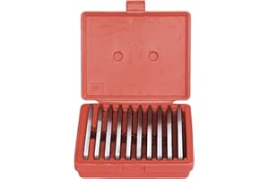 HFS(R) 10 Pair 1/8" x 6" Steel Parallel Set .0002" Hardened Machinist Square Accuracy Parallel Block Set