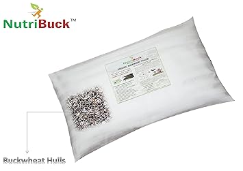 Buy Nutribuck Organic Buckwheat Pillow Set Of 2 4 5 Lbs Size