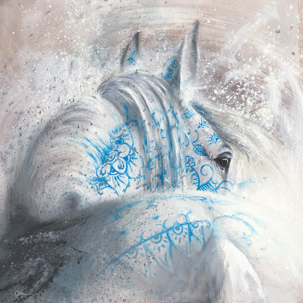 International Graphics - Finished Picture - Cédric, Cazal - ''Brume d´argent I''- 30 x 30 cm - Direct printing on acrylic glass