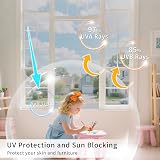 FILMGOO Window Film One Way Mirror Silver 60x200cm Privacy Heat Control view 2