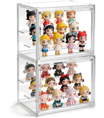 Amazon.com: Clear Display Case for Figures, 3 Tier Adjustable