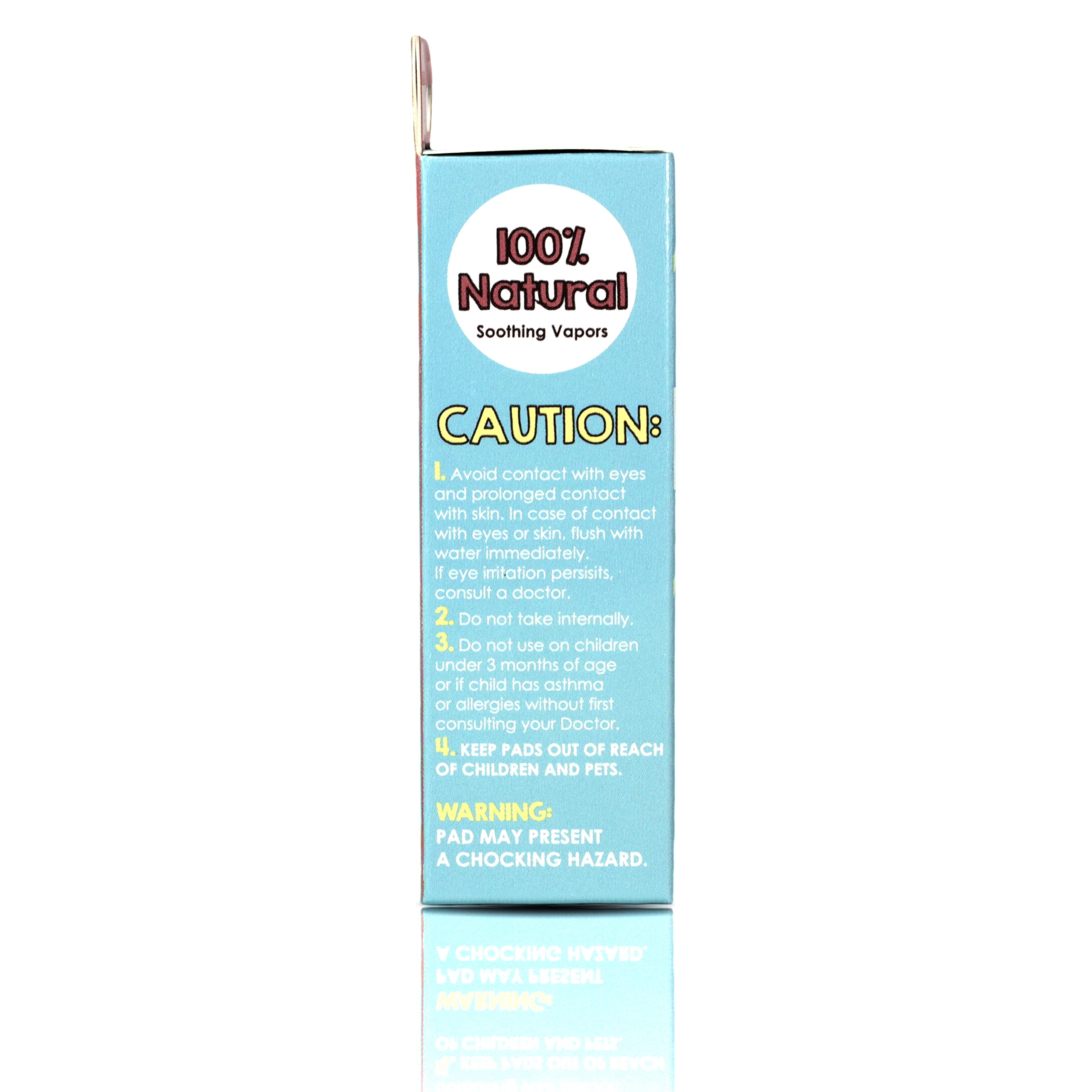 RAZBABY Vapor-RaZ Refills Baby Cough and Cold Relief - Use at Home & on The go/All Natural Menthol & Eucalyptus / 12 Refills