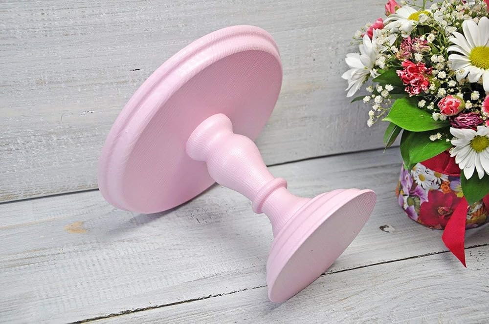 20cm base para tarta de madera rosado para cumpleaños de chica Bases