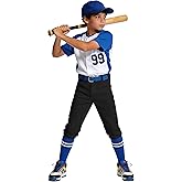 MIVEI 2T/3T/4T/5T/ to Youth Toddler Boys Knicker Baseball Pants Kids Gilrs Softball Tball Tee Ball Practice Pants Belt Loops