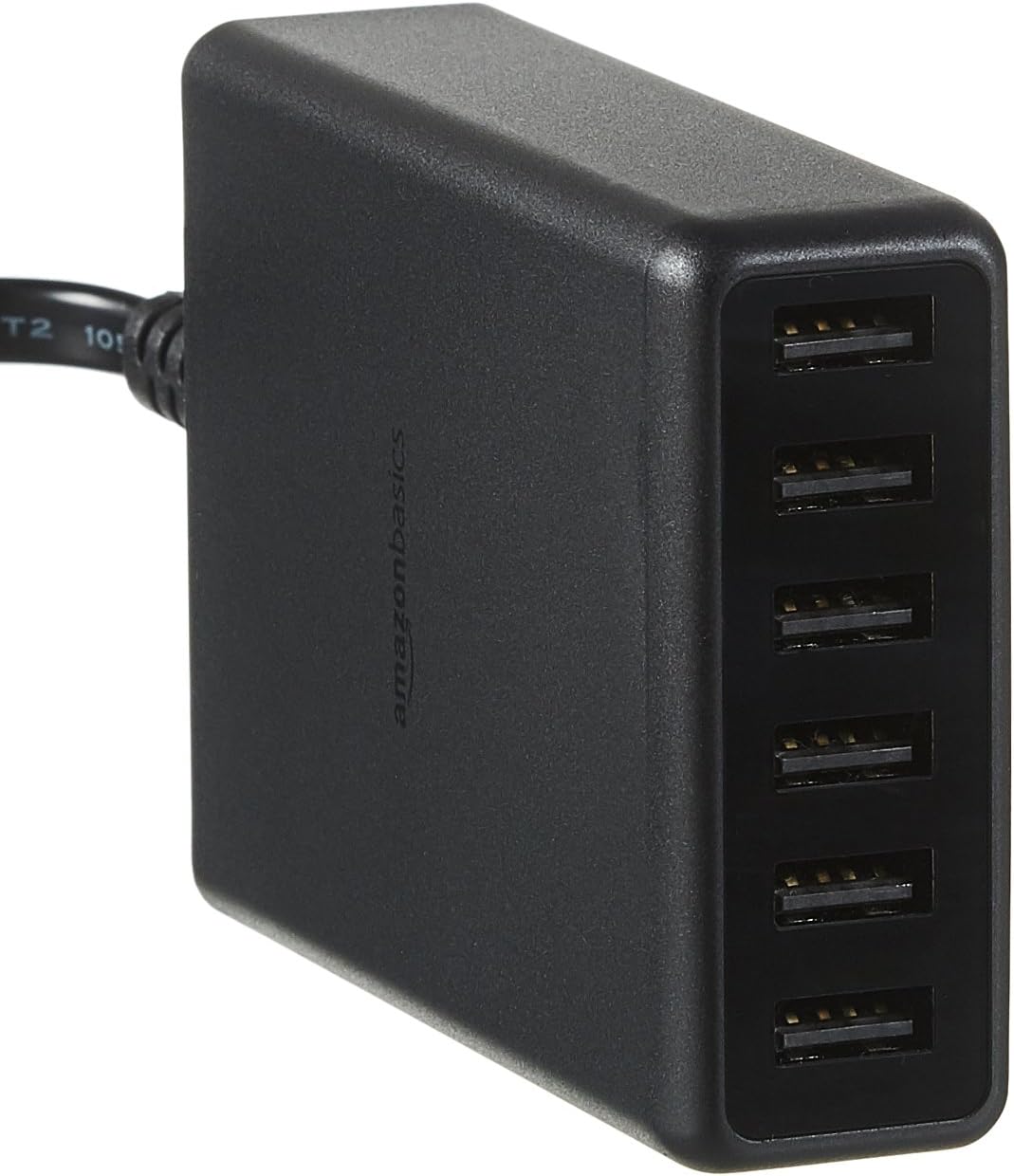 Basics One-Port USB Wall Charger for Phone, iPad, and Tablet, 12W - Black