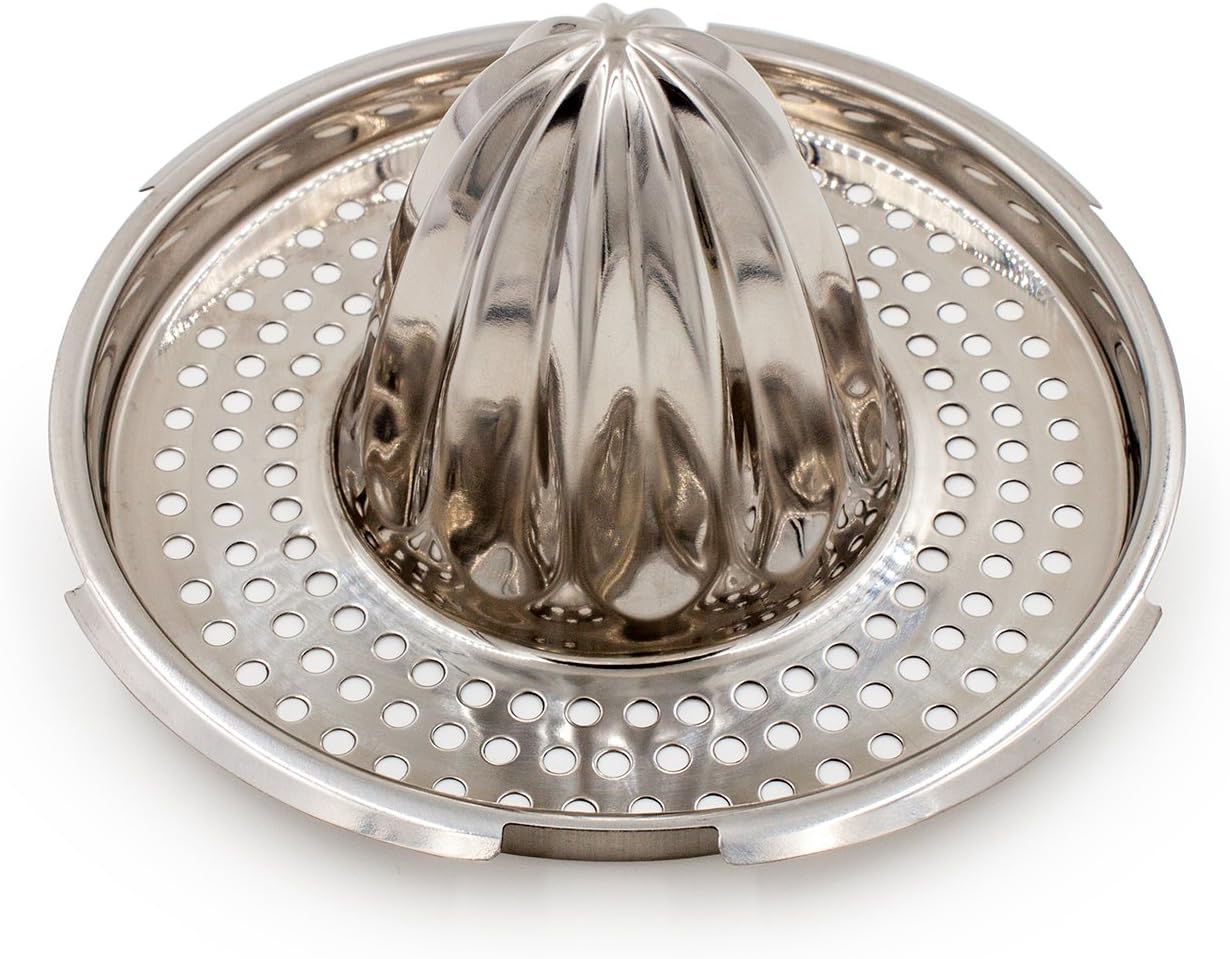 ledovi Stainless Steel Lemon Squeezer Hand Juicer with Bowl NS18 - Easy Extracting Fresh Fun