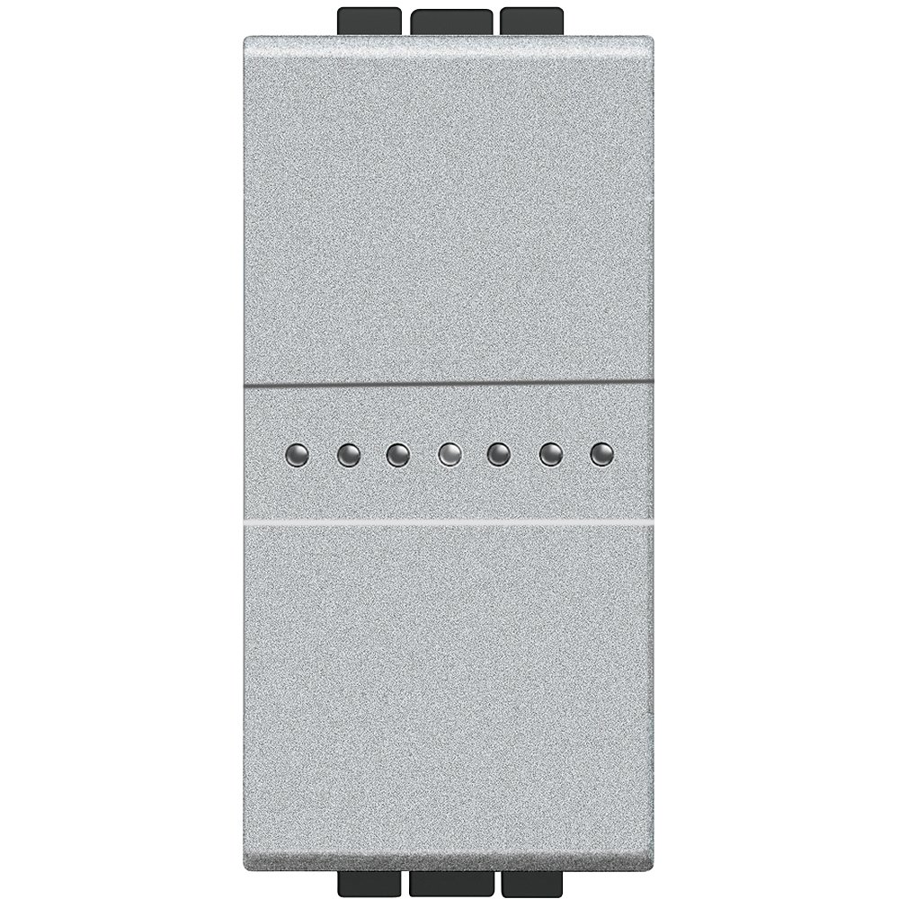 BTicino snt4051af LIVINGLIGHT Axial Light Switch, Tech Grey