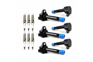 HAYIAUTO Set of 6 UF603 Ignition Coils Pack & Iridium Spark Plugs Fits for Honda Accord 2008-2012/Odyssey 2008-2017/Crosstour 2012, for Acura RL/TL/TSX 2009-2014 3.5L 3.7L V6 GN10426 5C1681 IC693