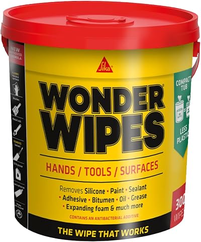 Sika Wonder Wipes Multi-Use Cleaning Wipes Unscented 300 Wipes