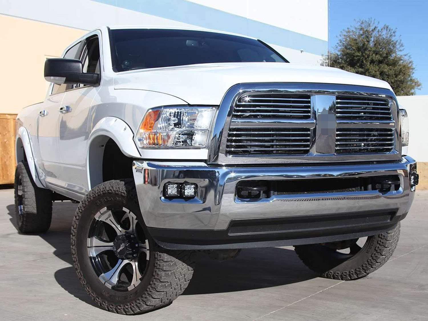 iJDMTOY LED Pod Light Fog Lamp Compatible With Dodge 200912 RAM 1500