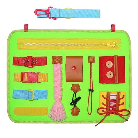 buckle toys busy board