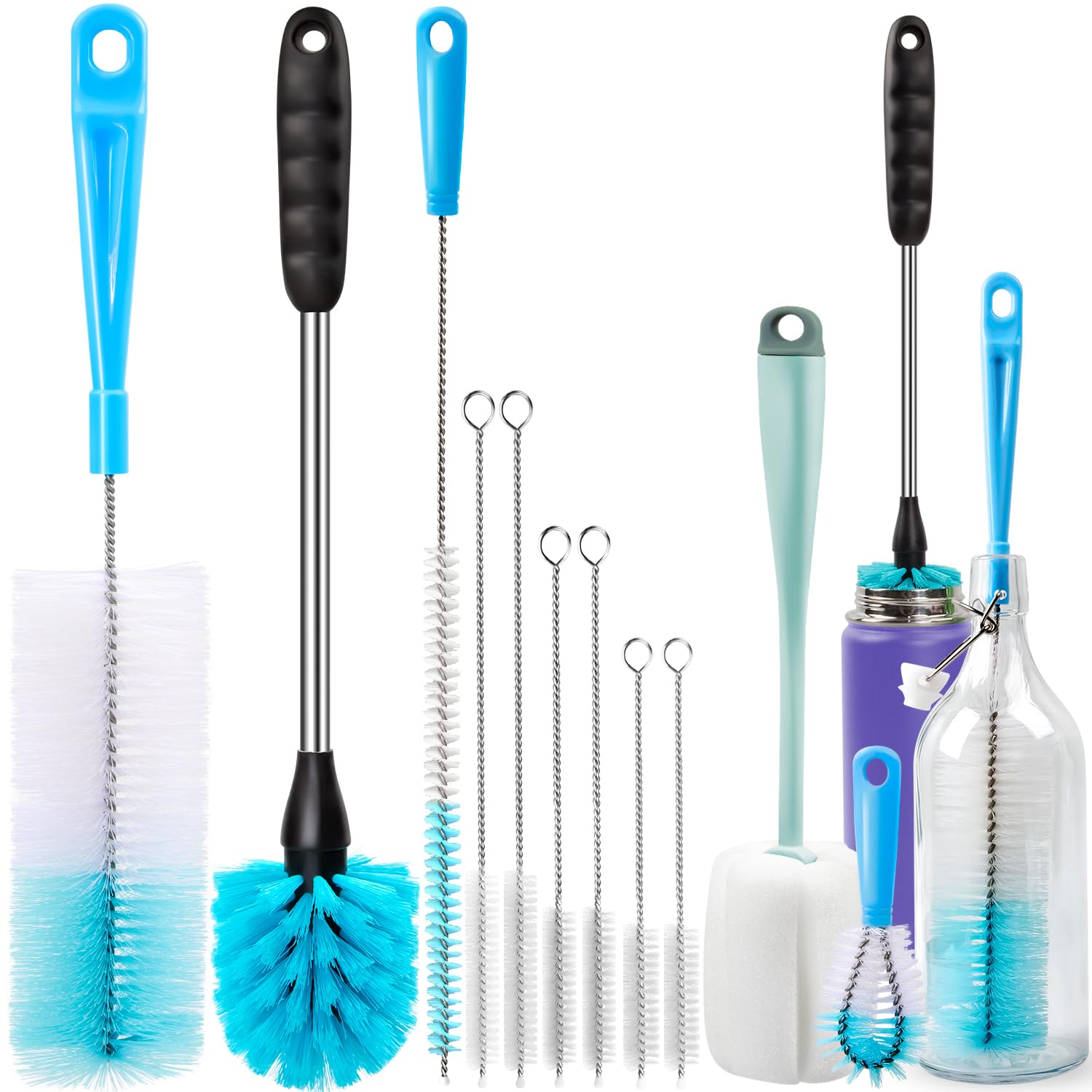 Holikme Bottle Brush Tube Cleaning Lab Set with