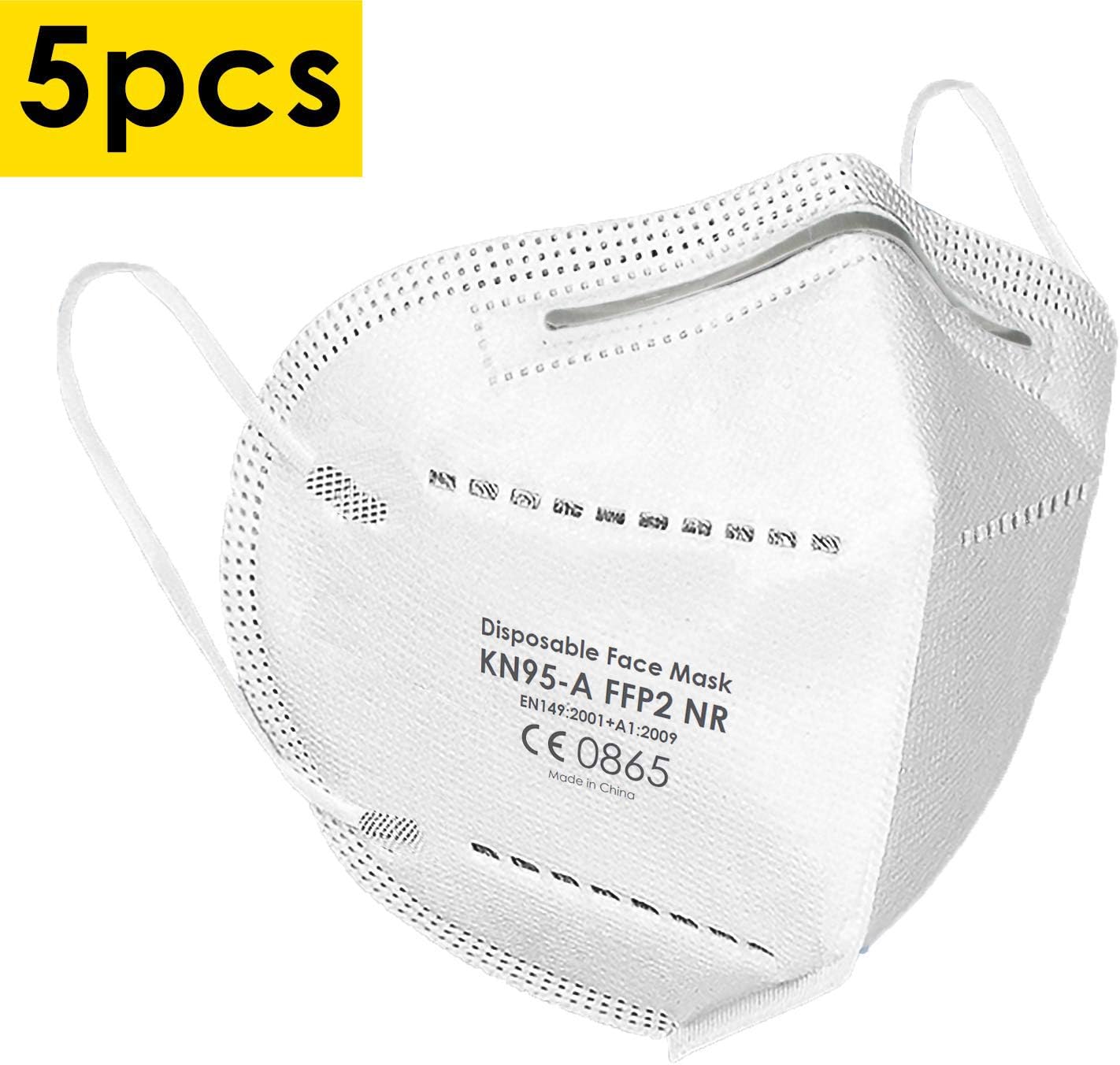 5PCS F-FP-2 Grade M-ask Disposable N-95 M-ask