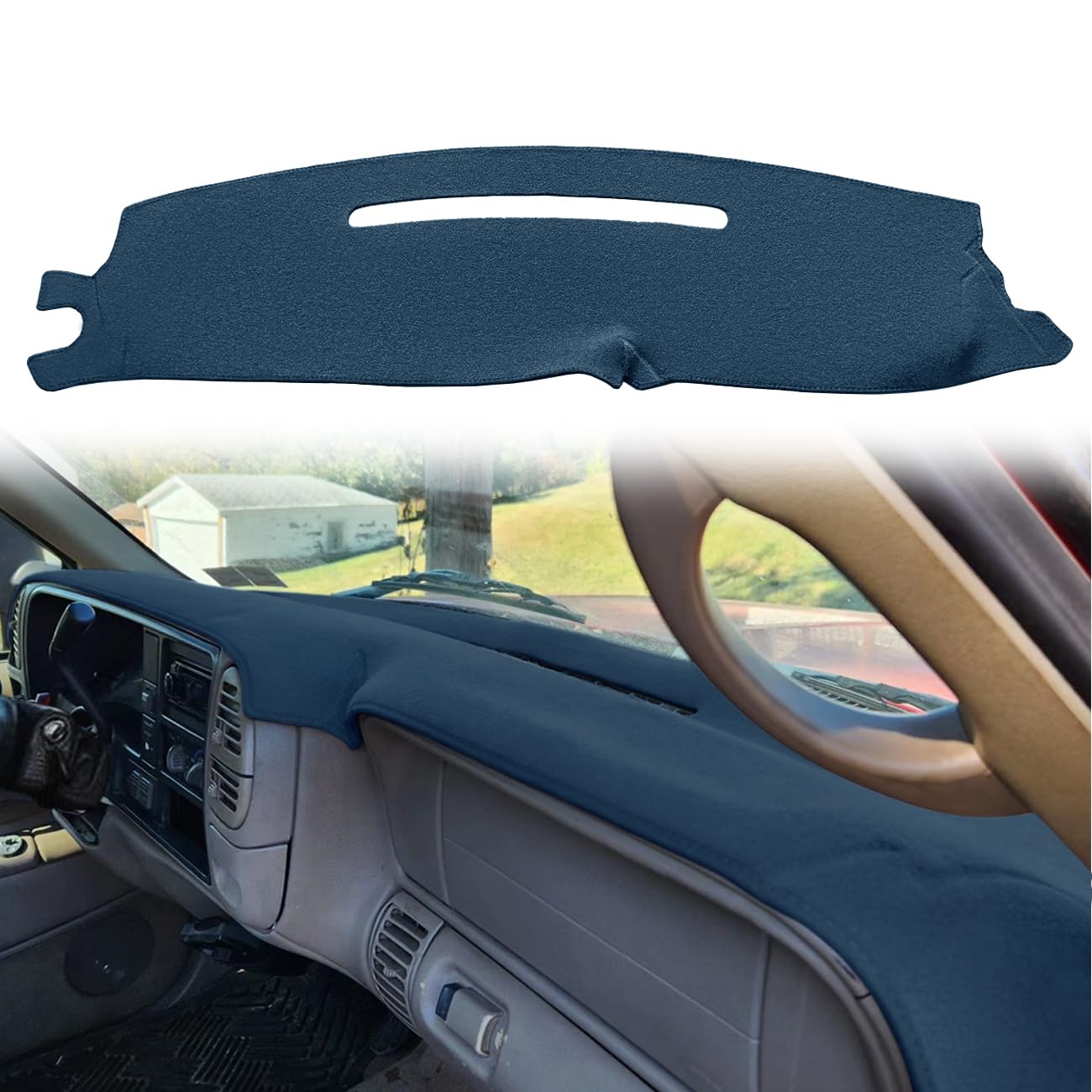 Yiz Dash Cover Mat Fit for 1997-2000 Chevy