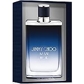 JIMMY CHOO - Man Blue Eau de Toilette - Men's Fragrance - Aromatic Leathery Woody - With notes of Black Pepper, Cypress & Sandalwood