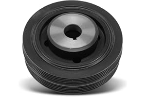 A-Premium Engine Harmonic Balancer Crankshaft Pulley - DOHC H4 2.5L - Compatible with Subaru, Saab Vehicles - Forester, Legac