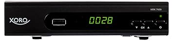 Xoro HRK 7659 HD Receiver für digitales Kabelfernsehen (HDMI, SCART, USB 2.0, LAN) schwarz