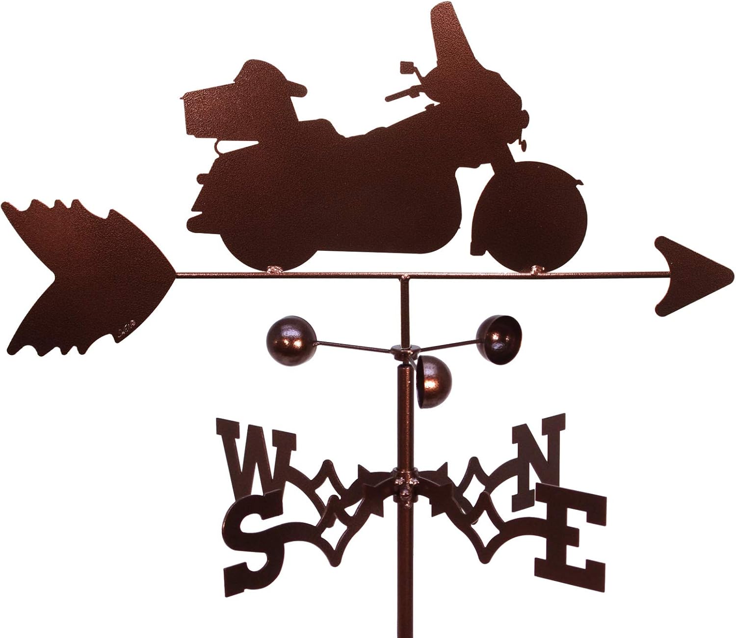 Weathervanes - SWEN Products Full Dressed Harley Motorcycle Weathervane (Roof Mount Included)