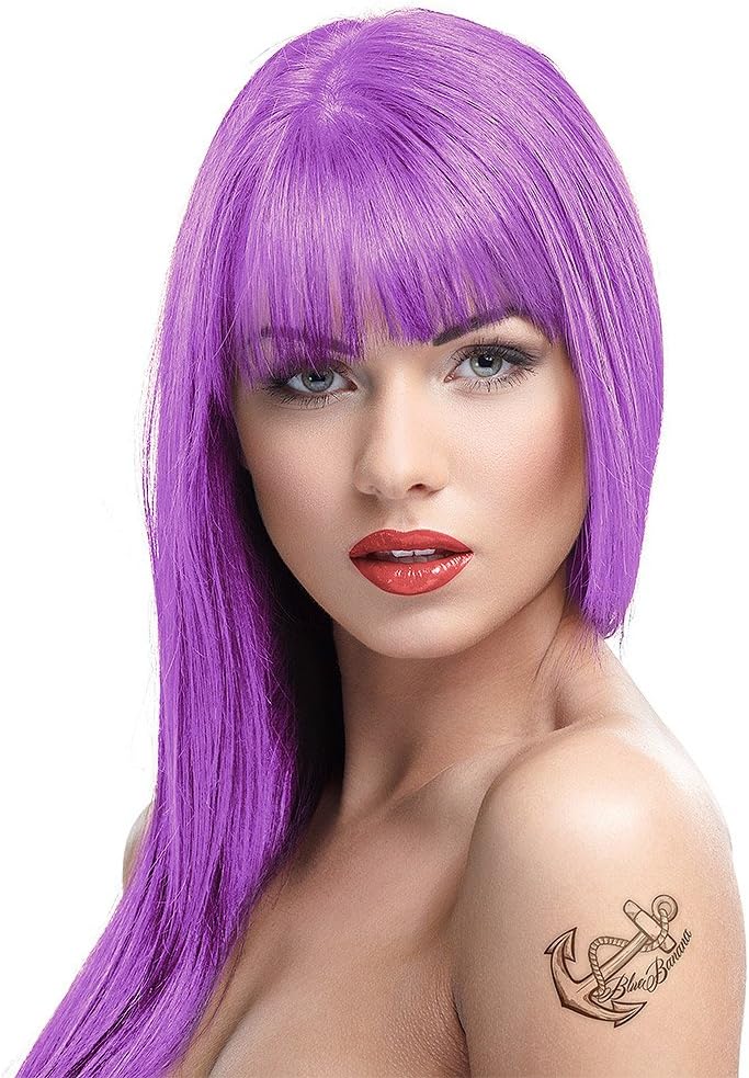 Renbow Crazy Color Semi Permanent Hair Color Cream Lavender No.54 100ml by Renbow