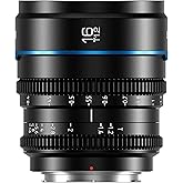 SIRUI Night Walker 16mm S35 Wide Angle Cine Lens, T1.2 Large Aperture Manual Focus Lens for BMPCC4K, GH5II, GH5S, GH6, Z Cam 