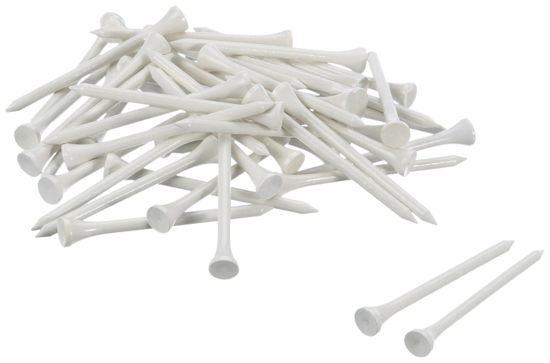 Longridge 1000 Wooden Golf Tees - (53mm, White)