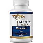 True Healing Naturals - Muco-Solve Biofilm - Gut Restoration and Gut Health - Unique Enzyme Combination to Dissolve Polysaccharide & Fibrin Components of Biofilm - 90 Capsules
