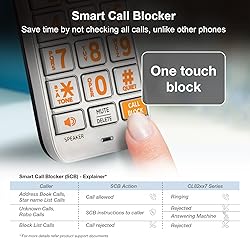 AT&T DECT 6.0 Expandable Cordless Phone with