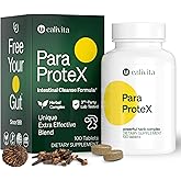 CaliVita ParaProteX – para Protect Formula – for Gut Health & Natural Detox – Herbal Cleanse for Humans – with Clove, Black Walnut & More – Natural Dewormer & Digestive Support – 100 Vegan Tablets