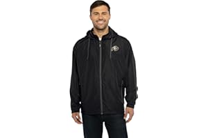 Vantage Apparel Men's Collegiate Premium Lightweight Packable Hooded Wind Jacket