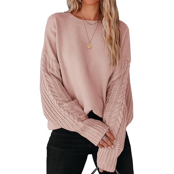 Amazon.com: yoeasy Womens Off The Shoulder Sweater Oversized