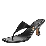 Coach Women's Heritage Hardware Thong Sandal