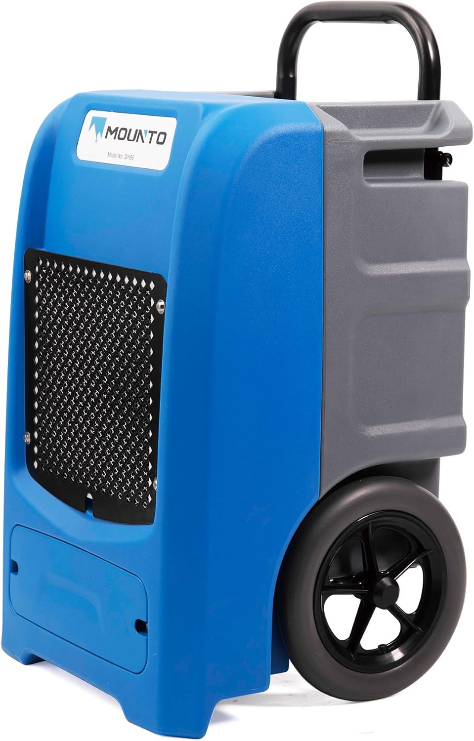 MOUNTO 100Pints Commercial Roto-Mold Basement Dehumidifier with Pump