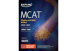 MCAT Physics and Math Review 2020-2021: Online + Book