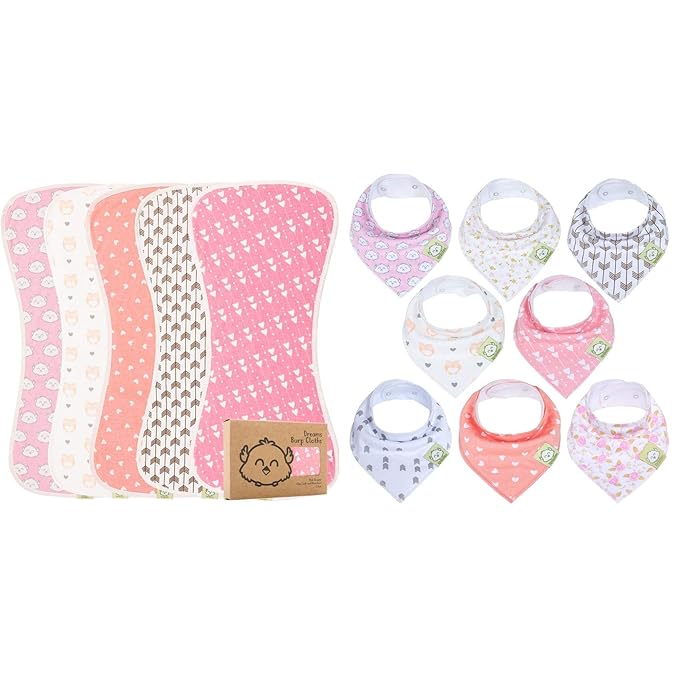 bandana burp cloths