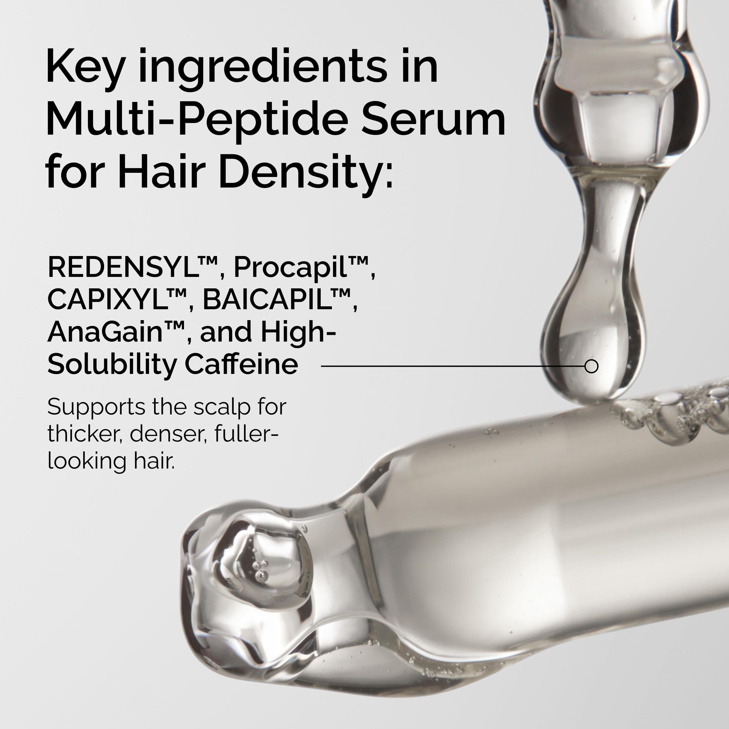 The Ordinary Multi-Peptide Serum for Hair Density, Peptide-Powered Formula for Thicker, Fuller Looking Hair