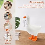 Pipihome 3D Creative Duck Key Ring Magnetic Goose Keyring Mini Tool Holder view 3