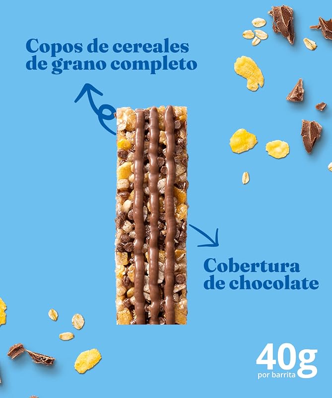Big Barritas Sin Azúcares Añadidos Sabor Chocolate, 40 g