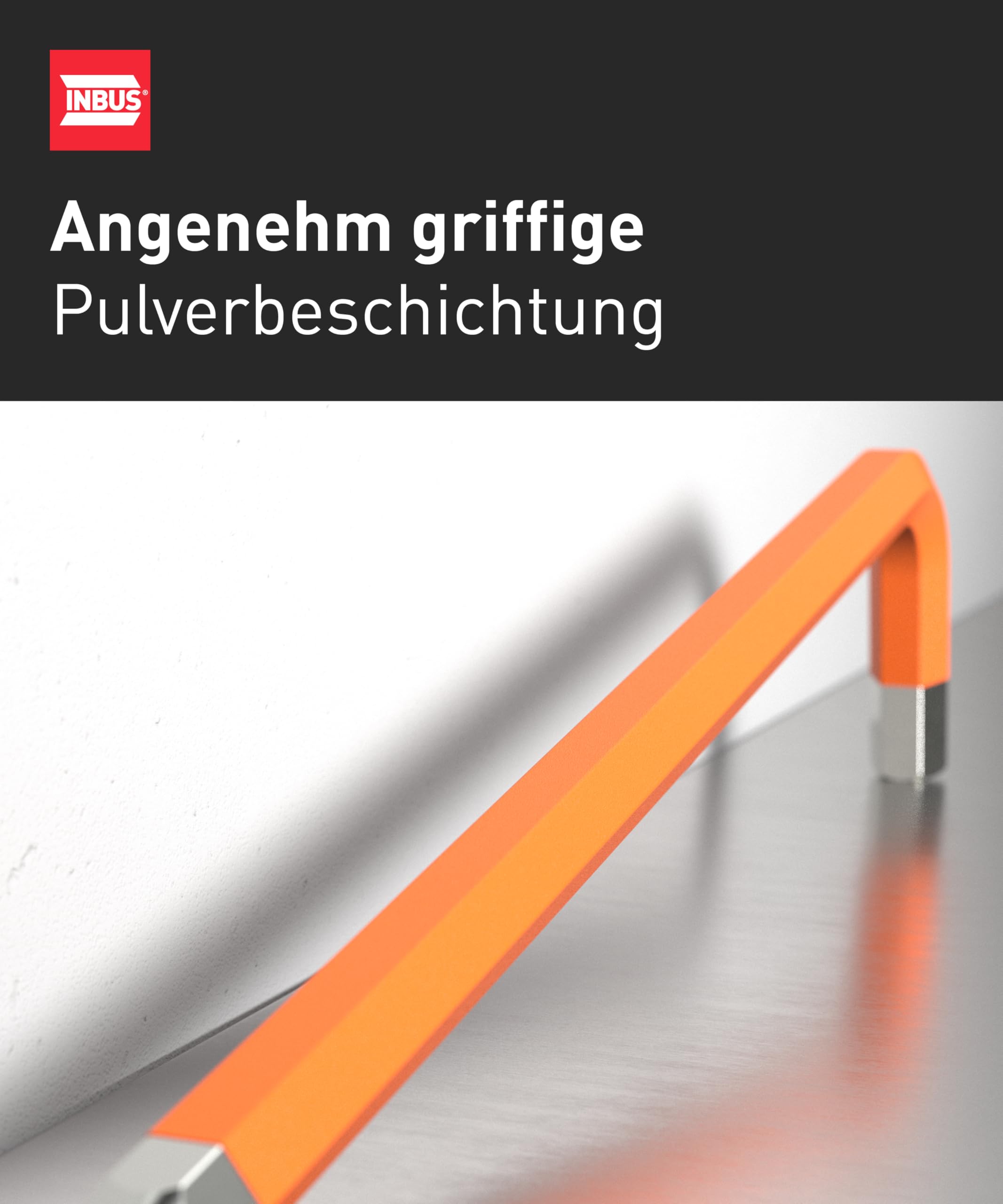 INBUS® 70273 Winkelschraubendreher Set 9tlg, 1.5–10mm, mit ColorGrip bunt & Kugelkopf — Made in Germany 6