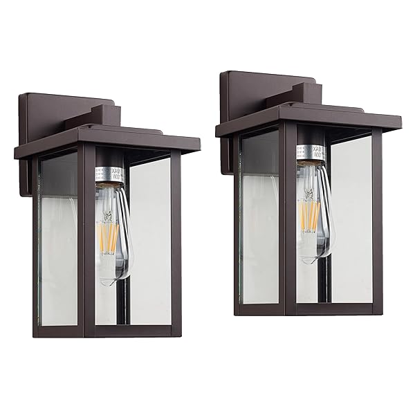ACLAND OIL RUBBED BRONZE OUTDOOR LIGHT FIXTURE, OUTDOOR...