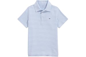 vineyard vines Boys Boys' Bradley Stripe Sankaty Polo