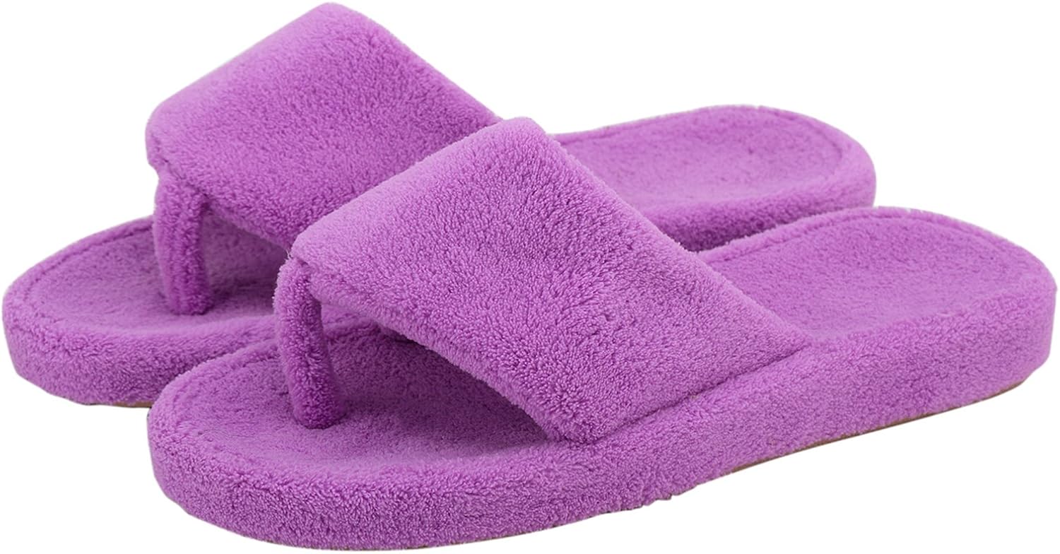 fleece flip flops