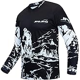 JPOJPO Jersey Men MX Motocross Jerseys Dirt Bike Downhill Racing Shirt Riding Green