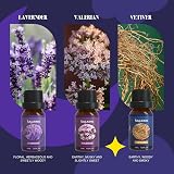 SALKING Sleep Essential Oils Set 6 x 10 ml Lavender Vetiver Sandalwood Valerian view 3