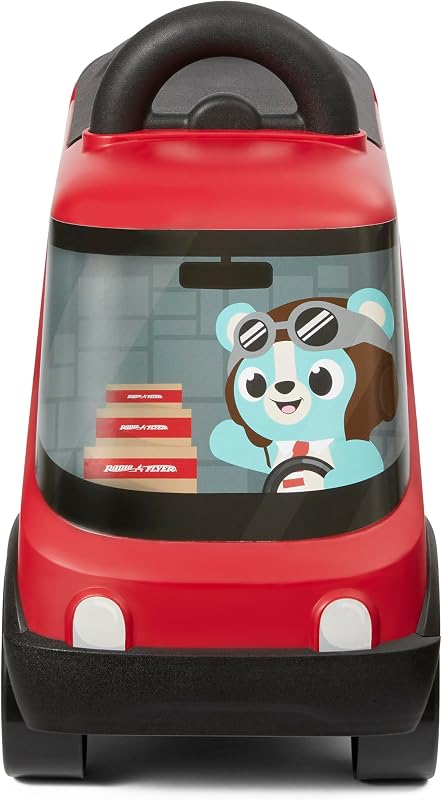 Camion de Transport et de Livraison, Jouet Rouge à Monter pour Tout-Petits de 2 Ans et Plus