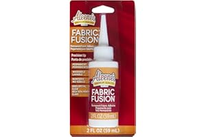 Aleene's Fabric Fusion Needlenose Glue, Permanent Hold, Precision Tip for Easy Application, Ideal for All Crochet Crafts, Clo