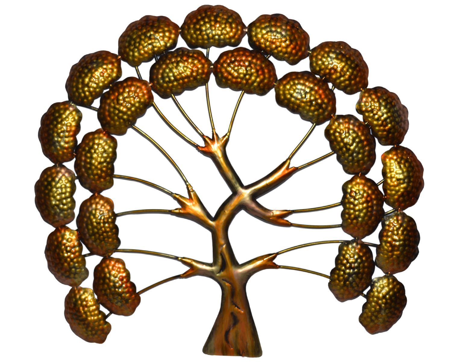 Harsh Nahata India Metal Decorative Mushroom Tree Wall Decor And