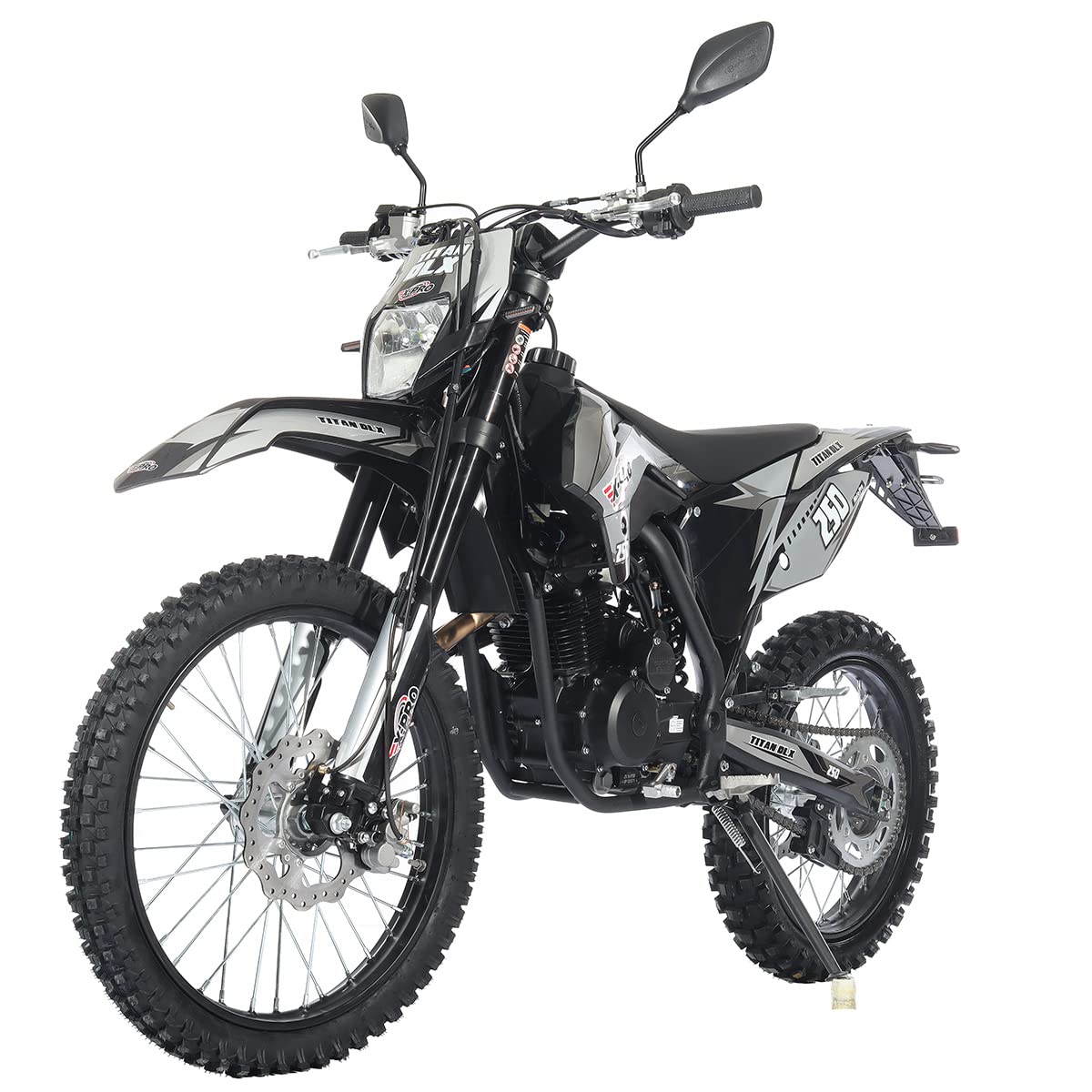 X-PRO Titan 250 DLX 250cc Dirt Bike with All Lights